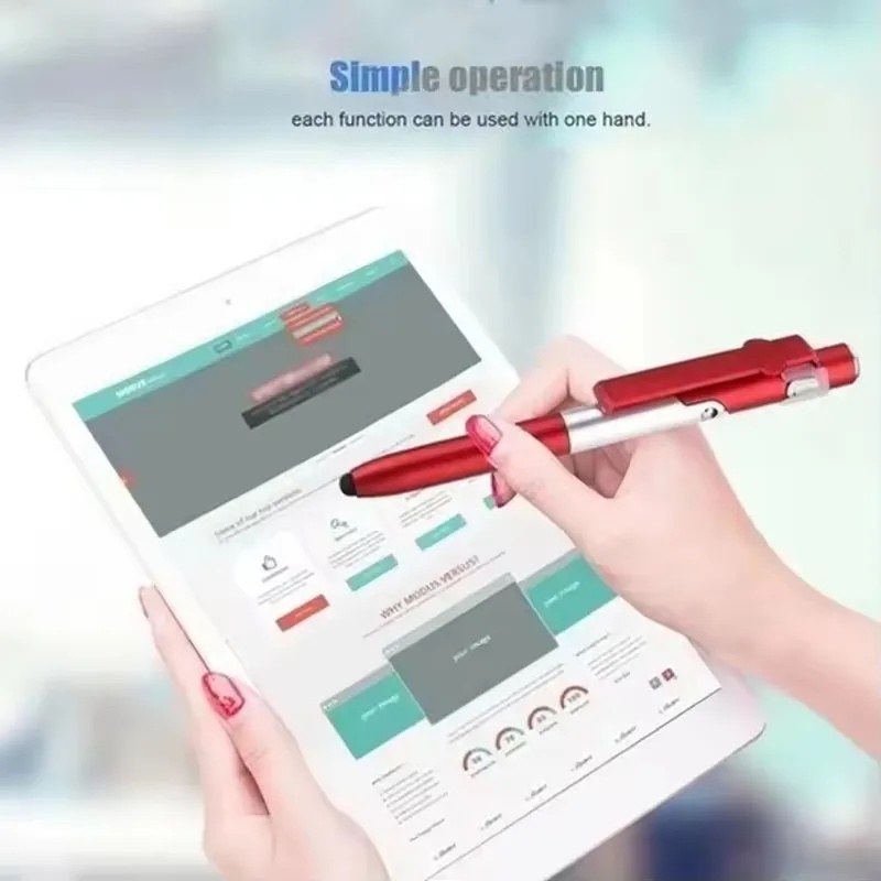 قلم متعدد الوظائف 4 في 1 مع ضو - مراجعة School Supplies وسعره