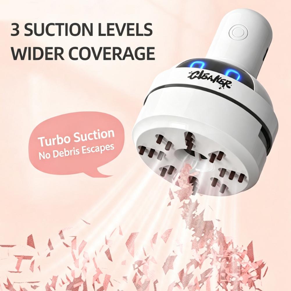 مكنسة كهربائية محمولة صغيرة لل - مراجعة Mini Desktop Vacuum Cleaner For Eraser Dust وسعره