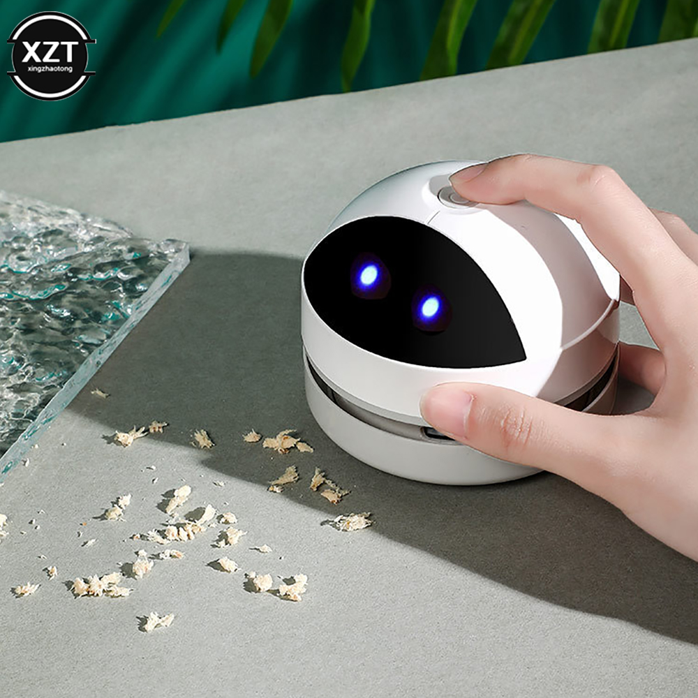 مكنسة كهربائية صغيرة للمكتب، م - مراجعة Mini Desktop Vacuum Cleaner For Eraser Dust وسعره