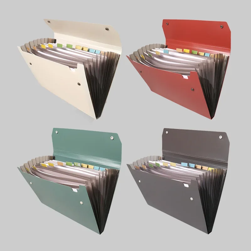 منظم ملفات قابل للتوسيع بحجم A - مراجعة Expandable Accordion File Folder 13 Pockets وسعره
