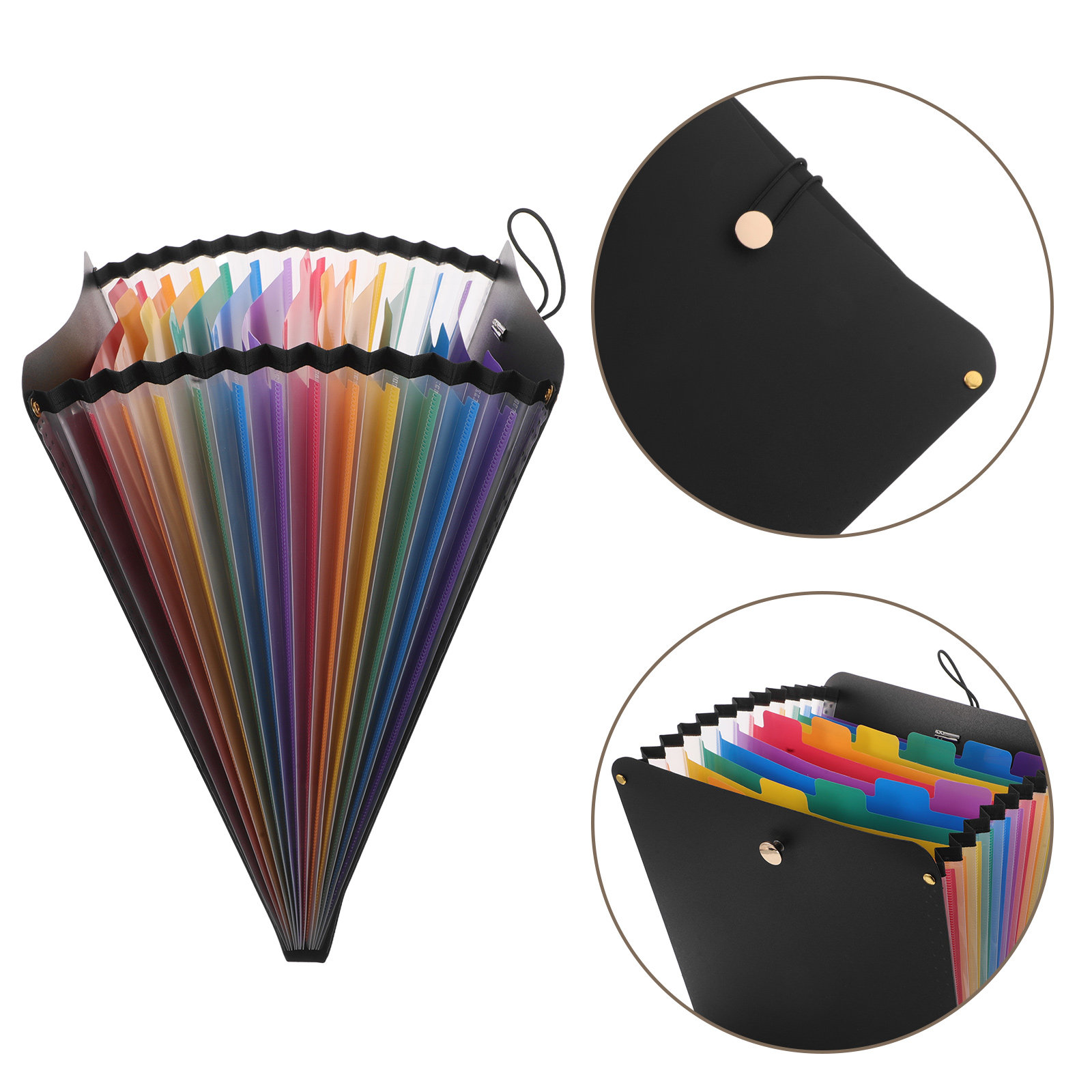 منظم ملفات أكورديون A4 بـ 13 ج - مراجعة Expandable Accordion File Folder 13 Pockets وسعره