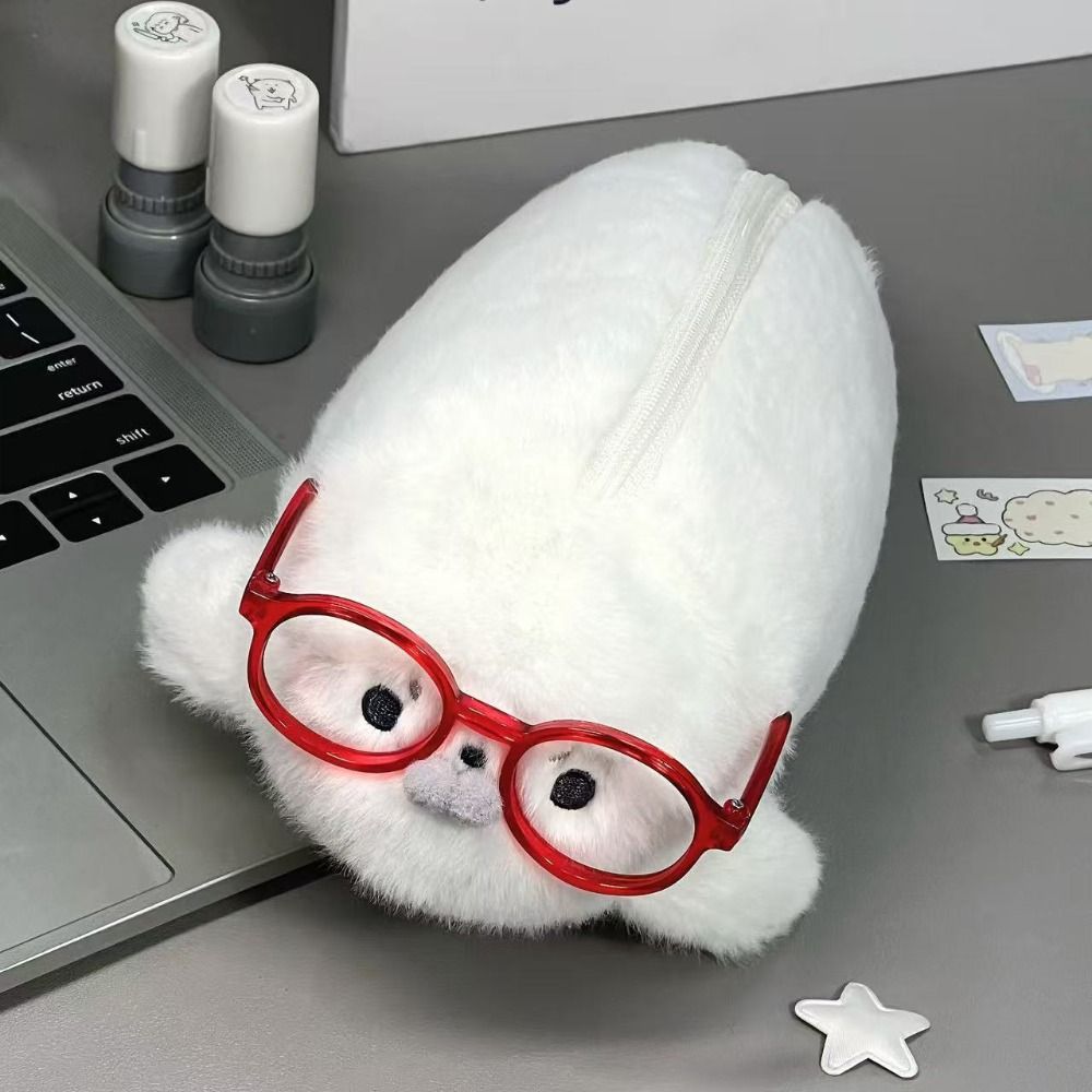 حافظة أقلام على شكل دمية حوت م - مراجعة Aesthetic Large Pencil Case Pouch وسعره