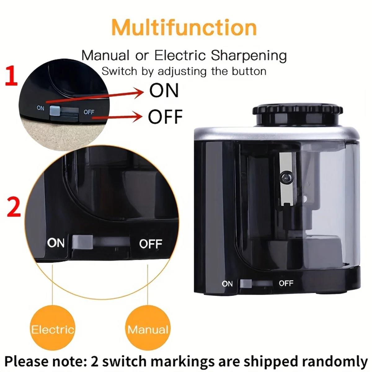 مبراة أقلام أوتوماتيكية كهربائ - مراجعة Electric Pencil Sharpener Usb وسعره