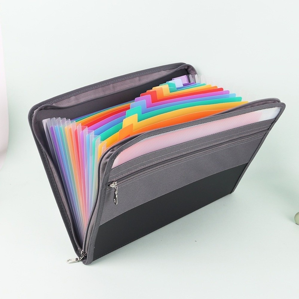 13 جيبًا، حافظة ملفات قابلة لل - مراجعة Expandable Accordion File Folder 13 Pockets وسعره