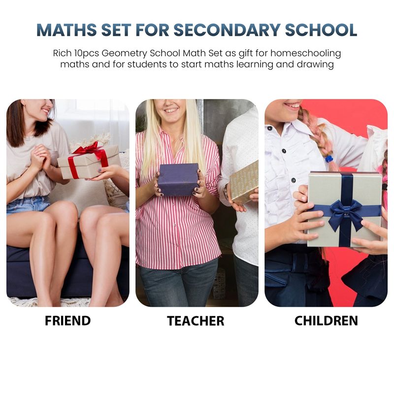 مجموعة أدوات هندسية ممتازة مكو - مراجعة Math Geometry Set With Compass وسعره
