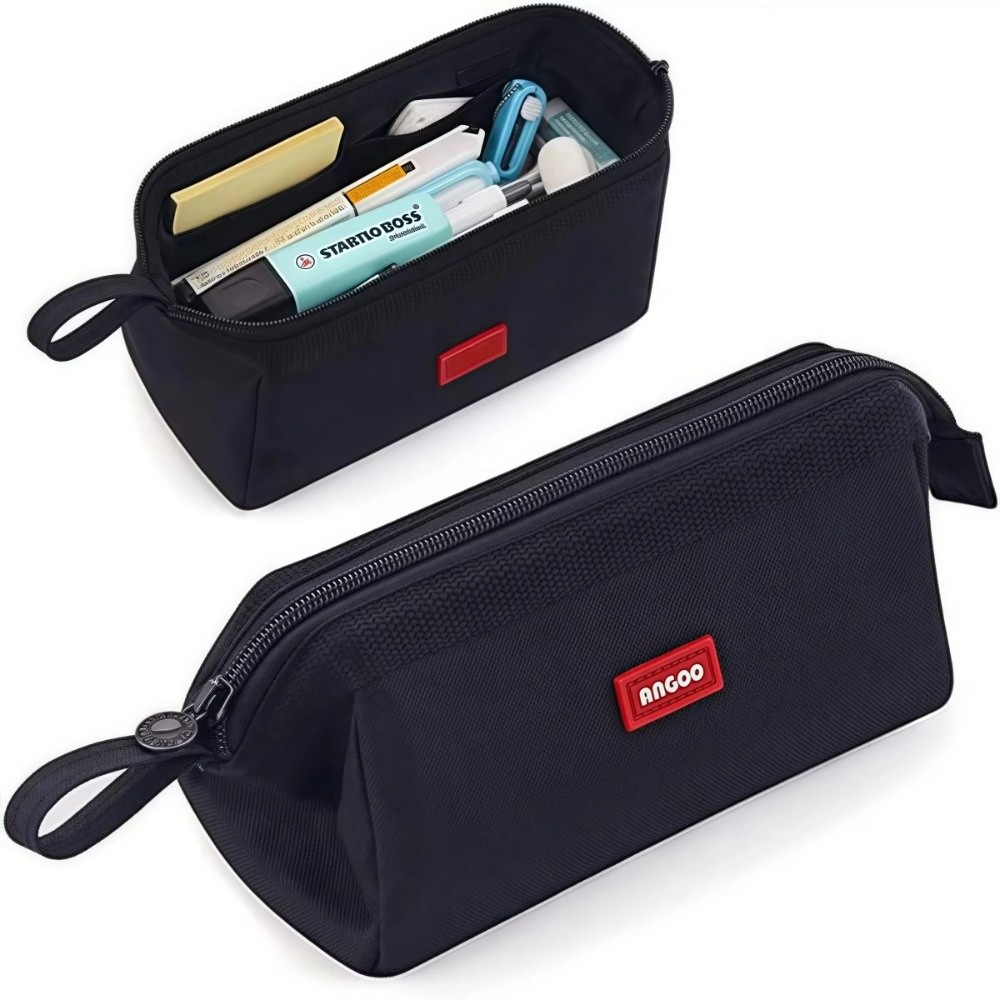 حقيبة أقلام من قماش أكسفورد بت - مراجعة Aesthetic Large Pencil Case Pouch وسعره